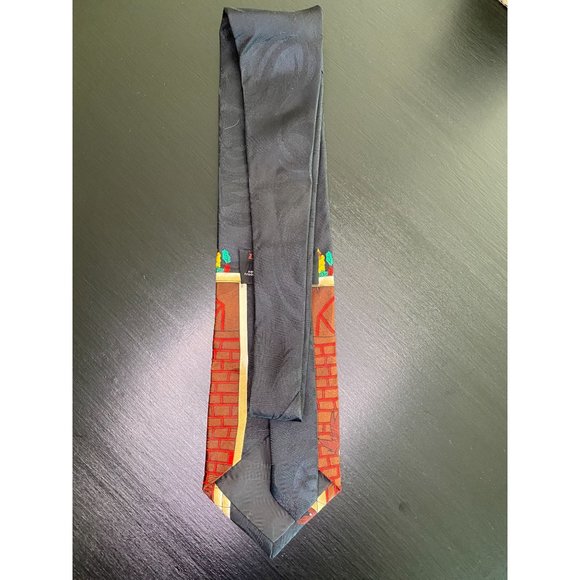 TASMANIAN DEVIL TIE - Christmas Tie - 1996 - Looney Tunes - 57" x 3 3/4" - Picture 2 of 6